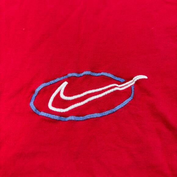 Rare Vintage 90s Nike Embroidered Swoosh Muscle Beach Tank Top Medium - Picture 3 of 11